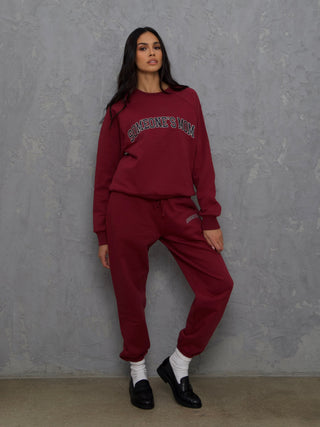 Cotton Fleece Sweatpant Varsity