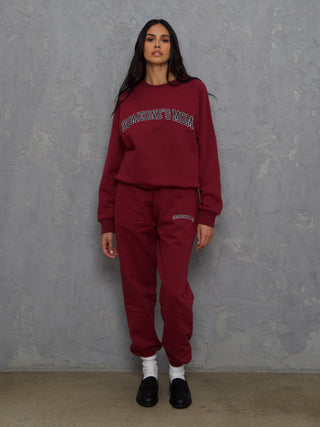 Cotton Fleece Sweatpant Varsity