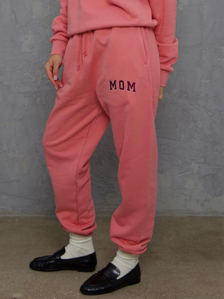 Cotton Fleece Sweatpant Mom